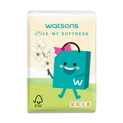 WATSONS Velvet Hankies 18s-jasmine