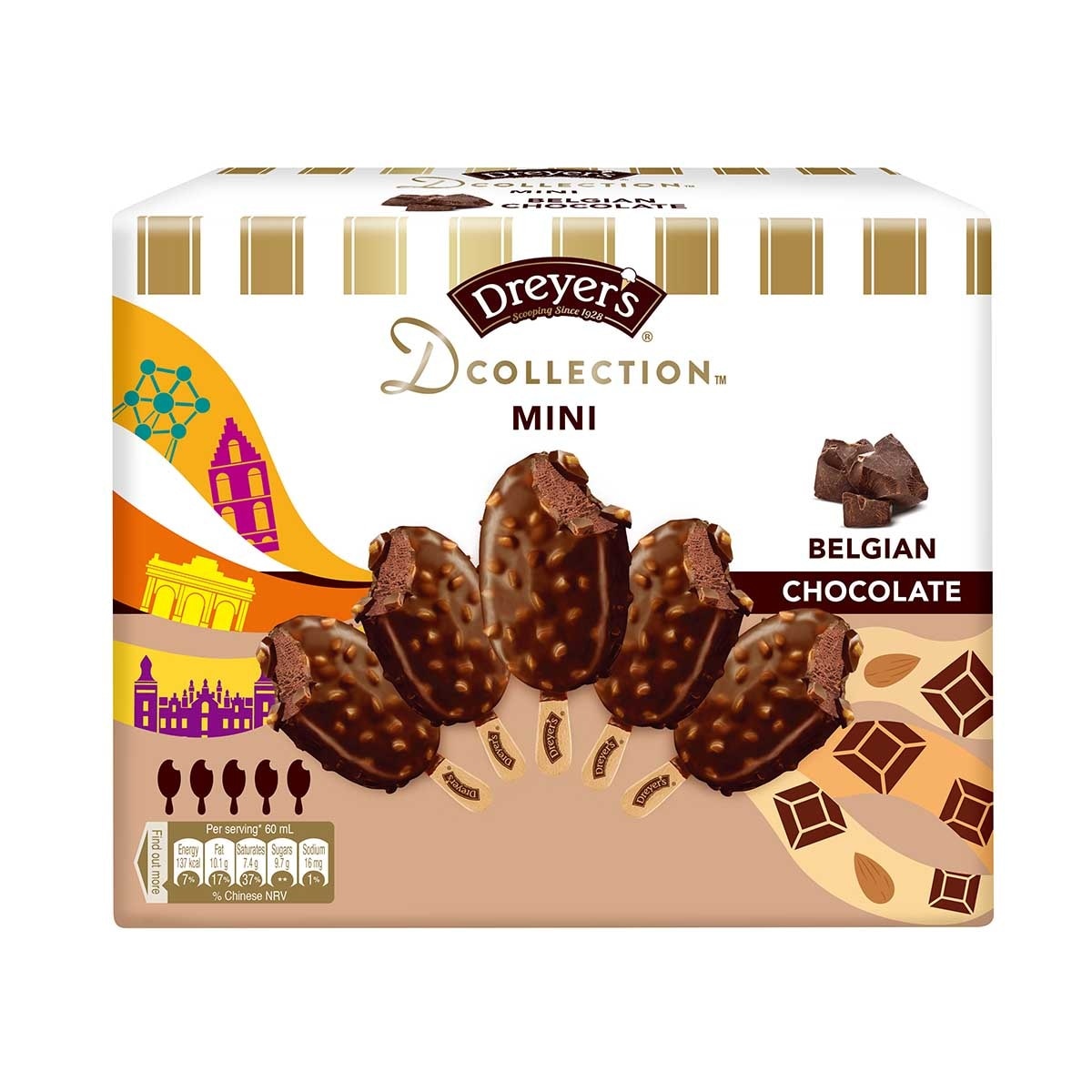 DREYER'S Dc Choco Mini Stick Mp [hong Kong](frozen -18°c) (Packaging random pick)