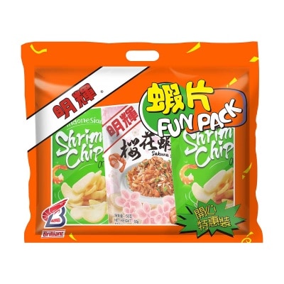 BRILLIANT Fun Pack Shrimp Chips