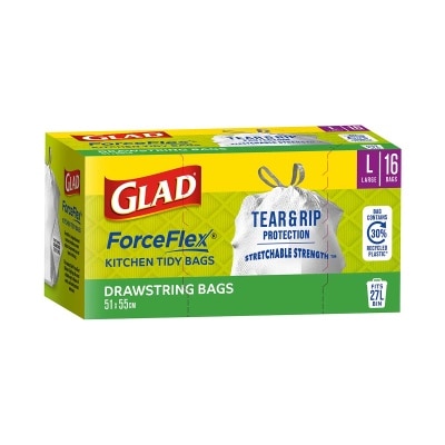 GLAD Glad Forceflex Kitchen Tidy Bags (l)
