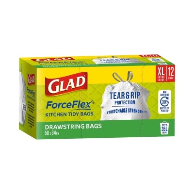 GLAD Glad Forceflex Kitchen Tidy Bags (xl)