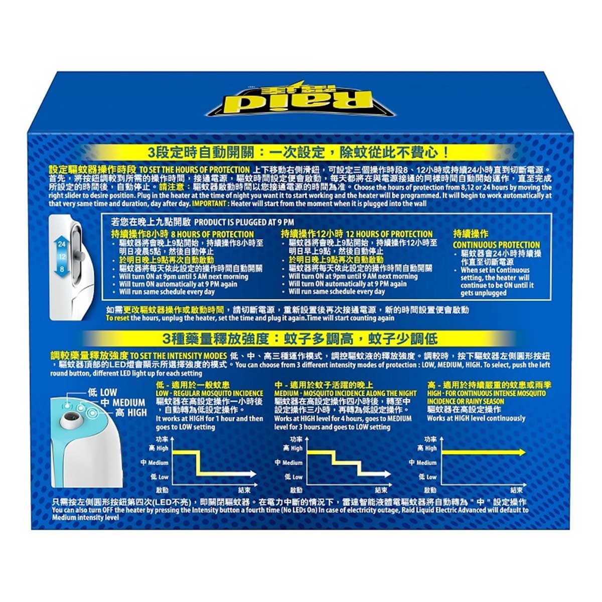 雷達 智能液體電驅蚊機套裝(90晚)