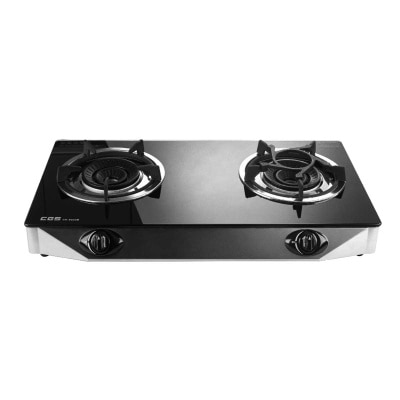 CROWN CGS Ck9223b Tg Two Burners Stove (black)
