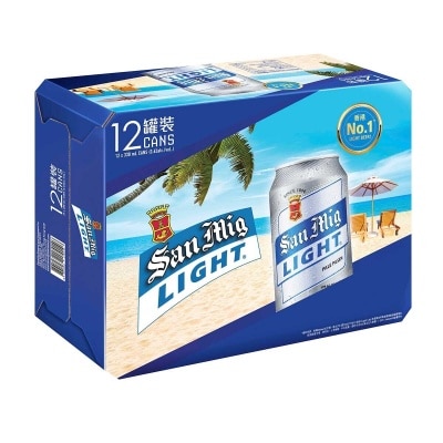 生力 清啤酒十二罐裝