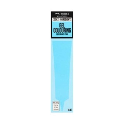 WAITROSE Ci Blue Gel Food Colouring