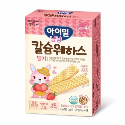 ILDONG Quinoa Wafer Colostrum(calcium +strawberry)