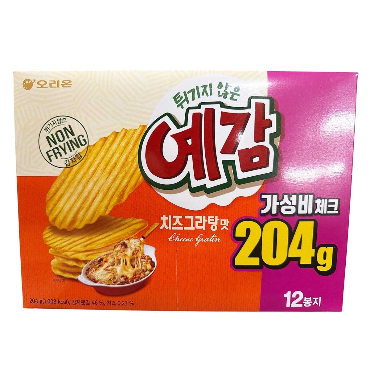 奧利安 大堅脆薯片（芝士味）（１２包裝）