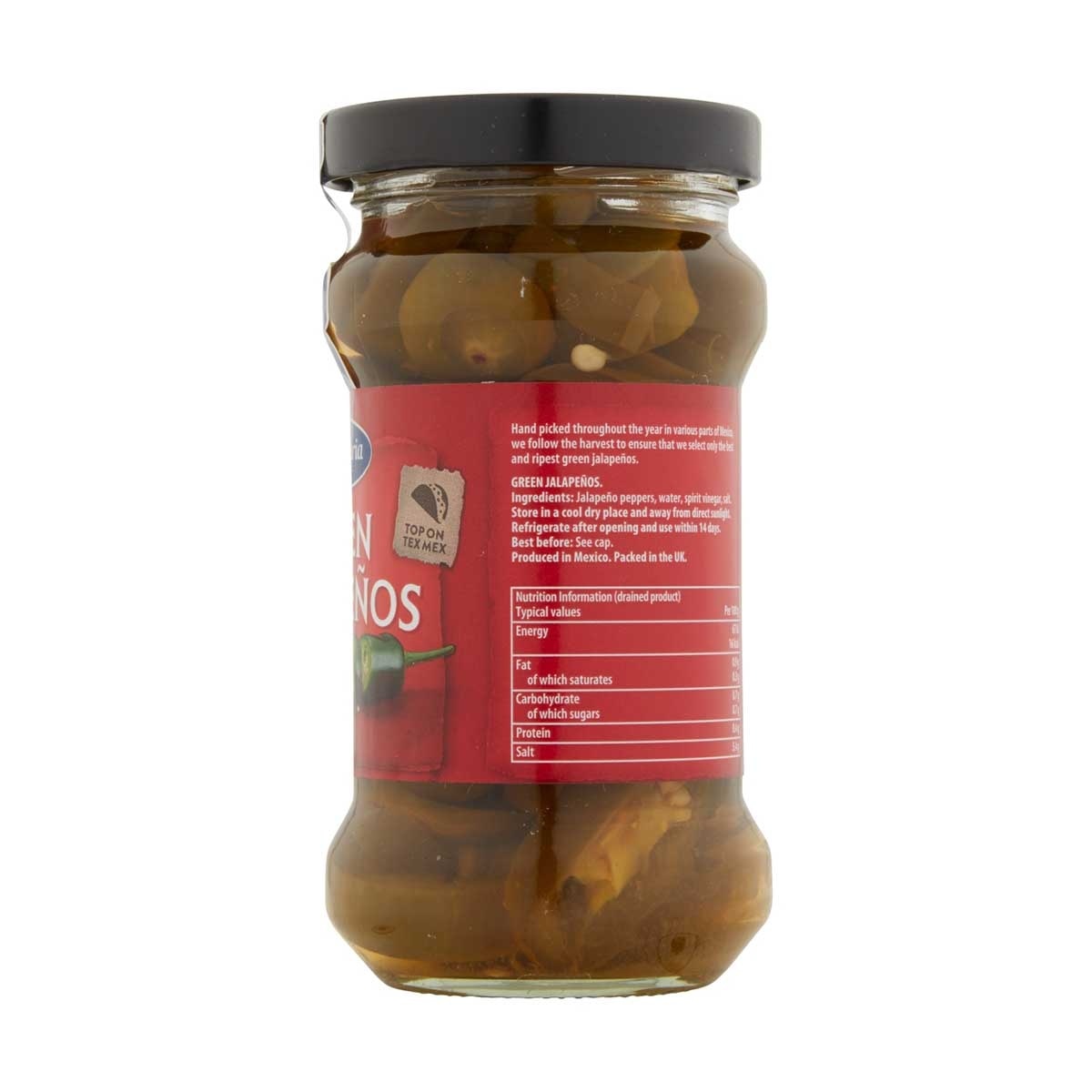 SANTA MARIA Green Sliced Jalapenos