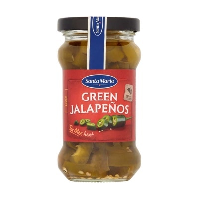 SANTA MARIA - Green Sliced Jalapenos