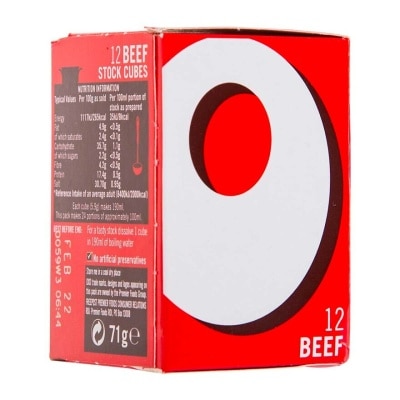 OXO Beef Stock Cubes 12's