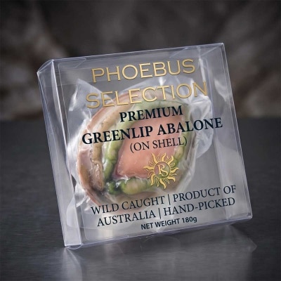 PHOEBUS SELECTION Frozen Wild grown On Shell Greenlip Abalone (frozen 18°c) image
