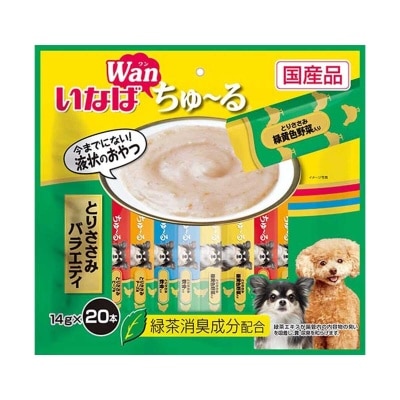 CIAO INABA Dog Churu Chicken Variety 20p