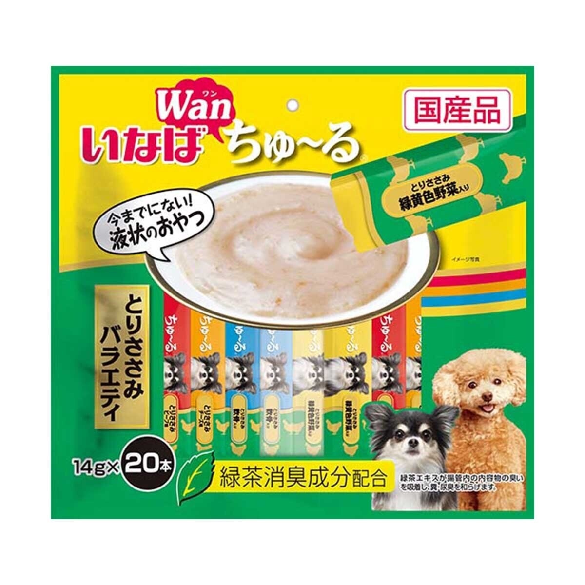 CIAO INABA Dog Churu Chicken Variety 20p