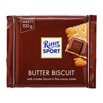 RITTER SPORT 牛油餅乾朱古力