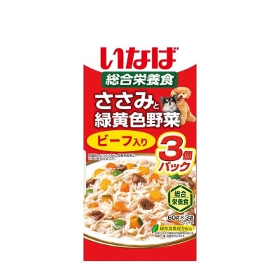 CIAO INABA Veg Chicken Beef 3p