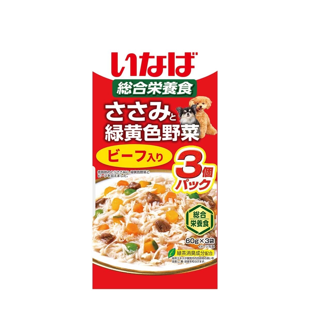 CIAO INABA Veg Chicken Beef 3p