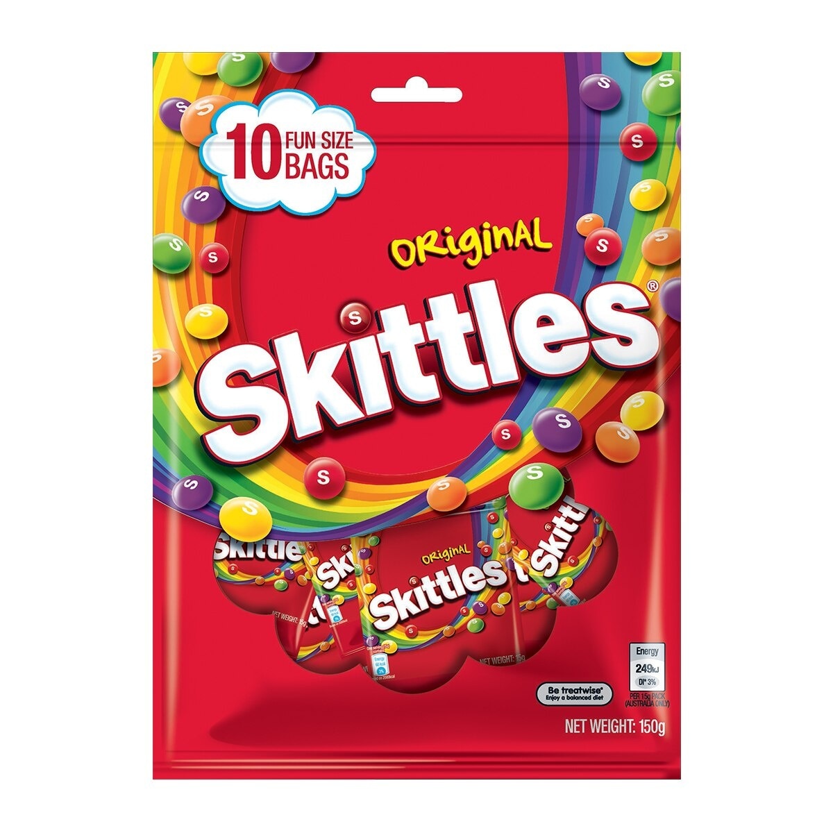 SKITTLES Original Flavour  Candies 150g