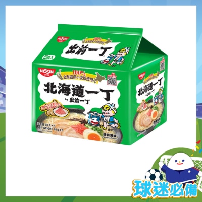 出前一丁 北海道小麥粉豬骨湯味即食麵 (包裝隨機)