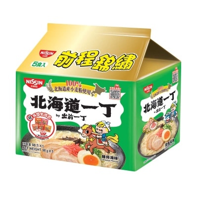 出前一丁 北海道小麥粉豬骨湯味即食麵 (包裝隨機)