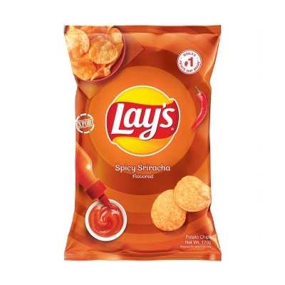 LAY'S Spicy Sriracha Flv Pot Chp