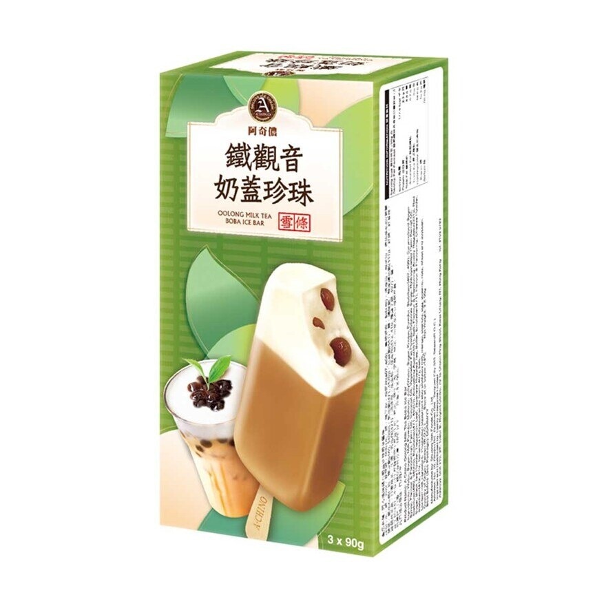 ACHINO Oolong Milk Tea Boba Ice Bar Mp