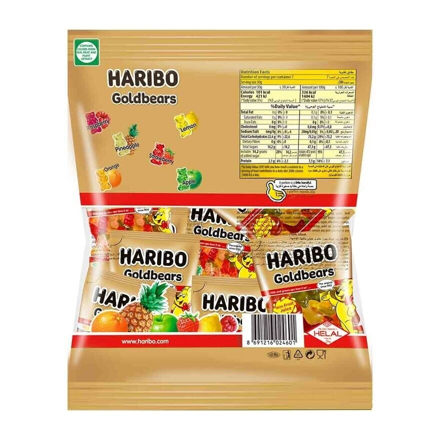 哈瑞寶 金熊迷你雜果橡皮糖