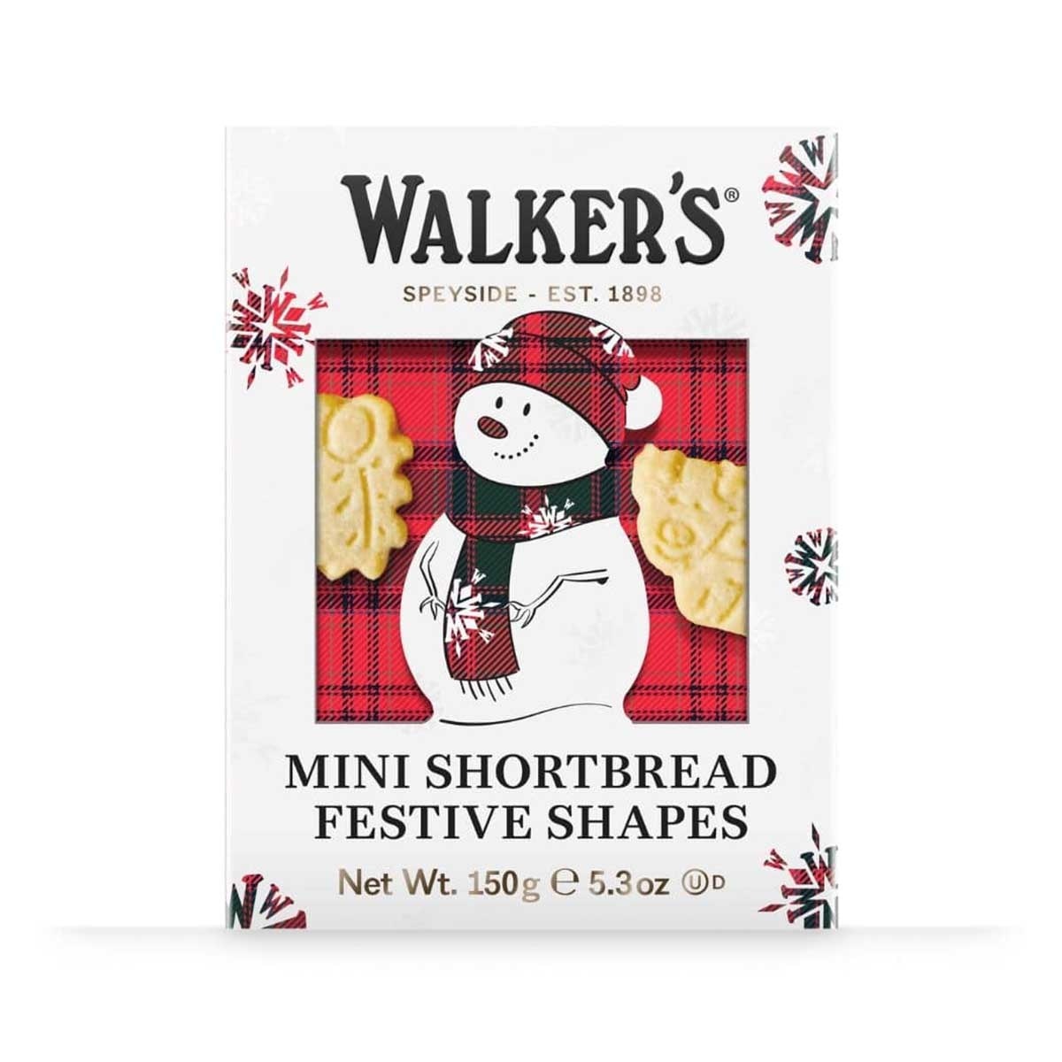 WALKERS 迷你雪人牛油酥餅