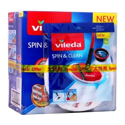 微力達 手壓式平板旋風拖套裝