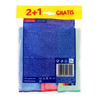 微力達 抗菌強效全能抹布３片裝