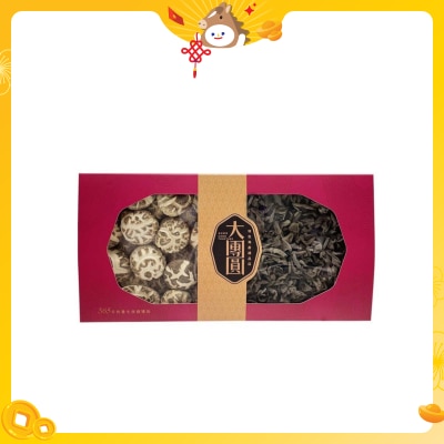大團圓 禮盒 J-一級原木花菇250g +  一級雲耳100g(*商戶直送-大團圓) *滿$500免運
