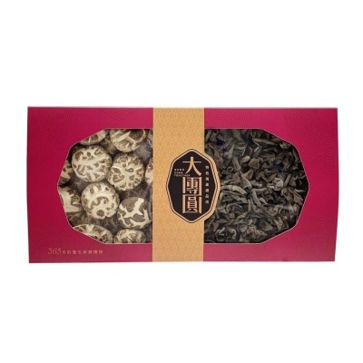 大團圓 - 禮盒 J-一級原木花菇250g +  一級雲耳100g(*商戶直送-大團圓) *滿$500免運