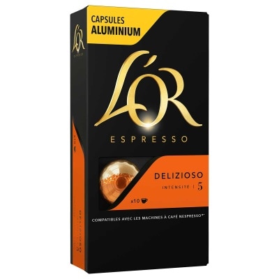 L OR Espresso Coffee Capsules Delizioso