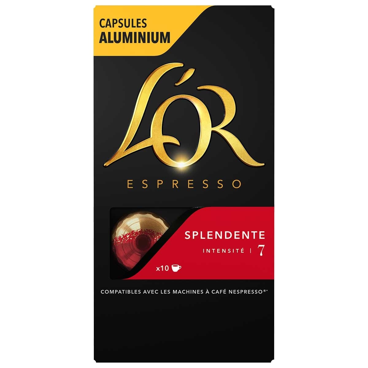 L OR Espresso Coffee Capsules Splendente
