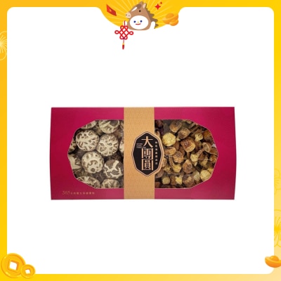 大團圓 禮盒 L-一級原木花菇250g + 姬松茸113g(*商戶直送-大團圓) *滿$500免運