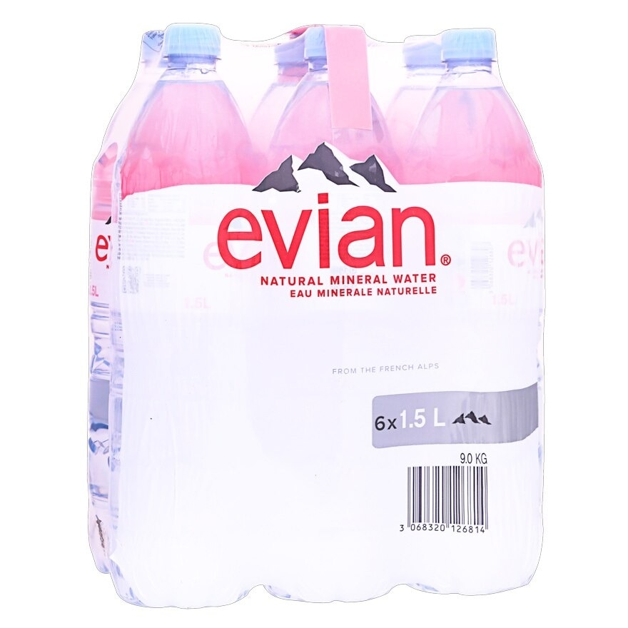 EVIAN Natural Mineral Water