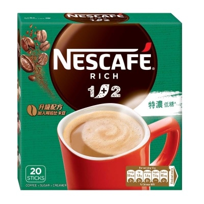 NESCAFE Nescafe 1+2 Rich 13gx20 (Random Packaging)