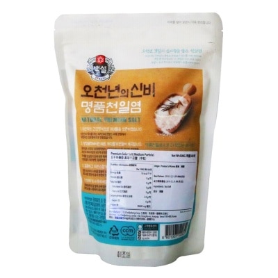 CJ BEKSUL Prem. Solar Salt(med Particle)