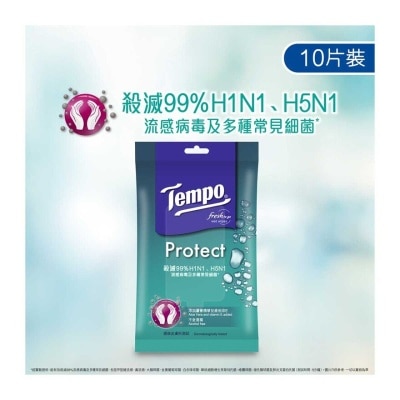 TEMPO Tempo Protect Wet Wipes 10’s