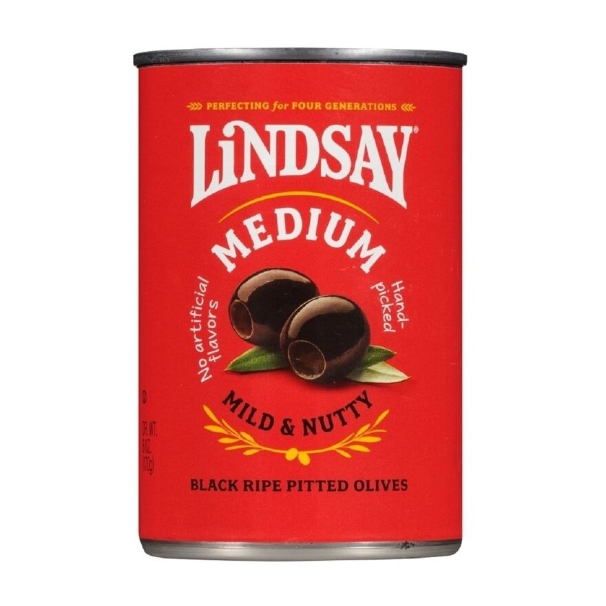 LINDSAY Black Olives - Medium