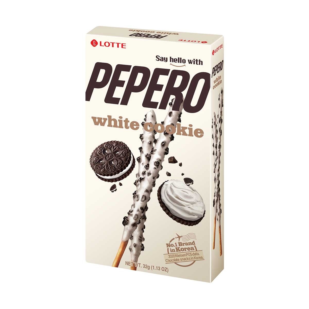 LOTTE Pepero - White Choco Cookie