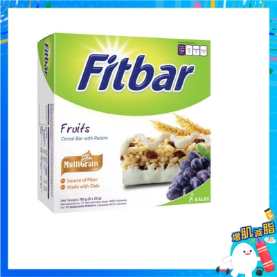 FITBAR Fruits Fitbar (5 Pack)