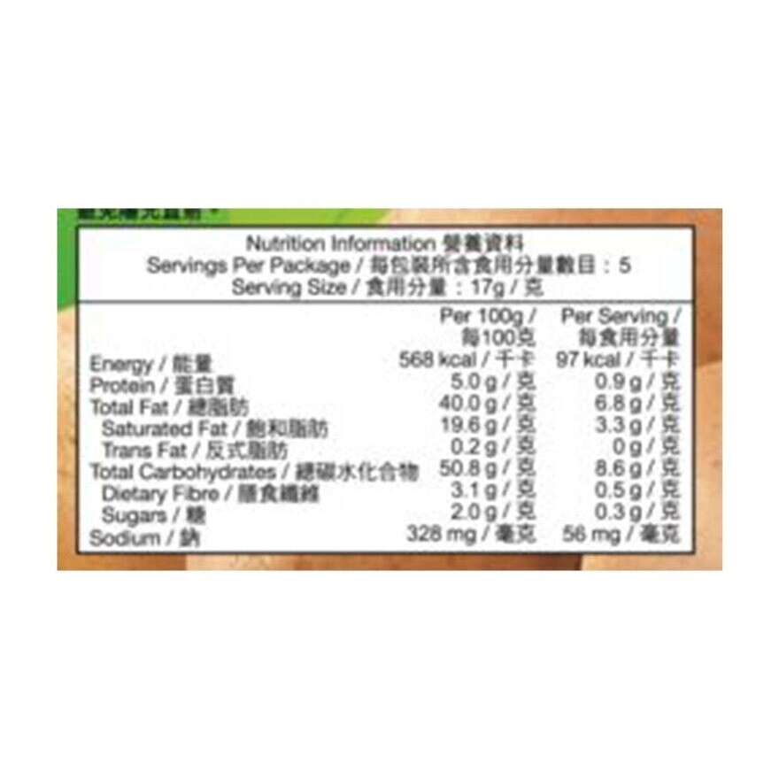 卡樂B 卡樂b宅卡b薯條(紫菜味)企身袋 85克 (17克 X 5)
