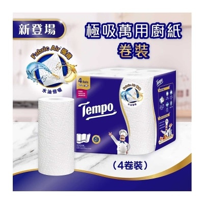 TEMPO 極吸萬用廚紙 4卷裝