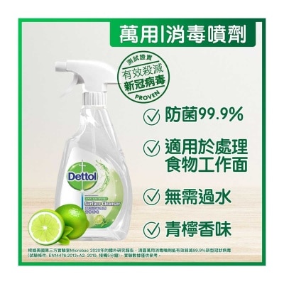 DETTOL Dettol Surface Cleanser (lime) 500ml