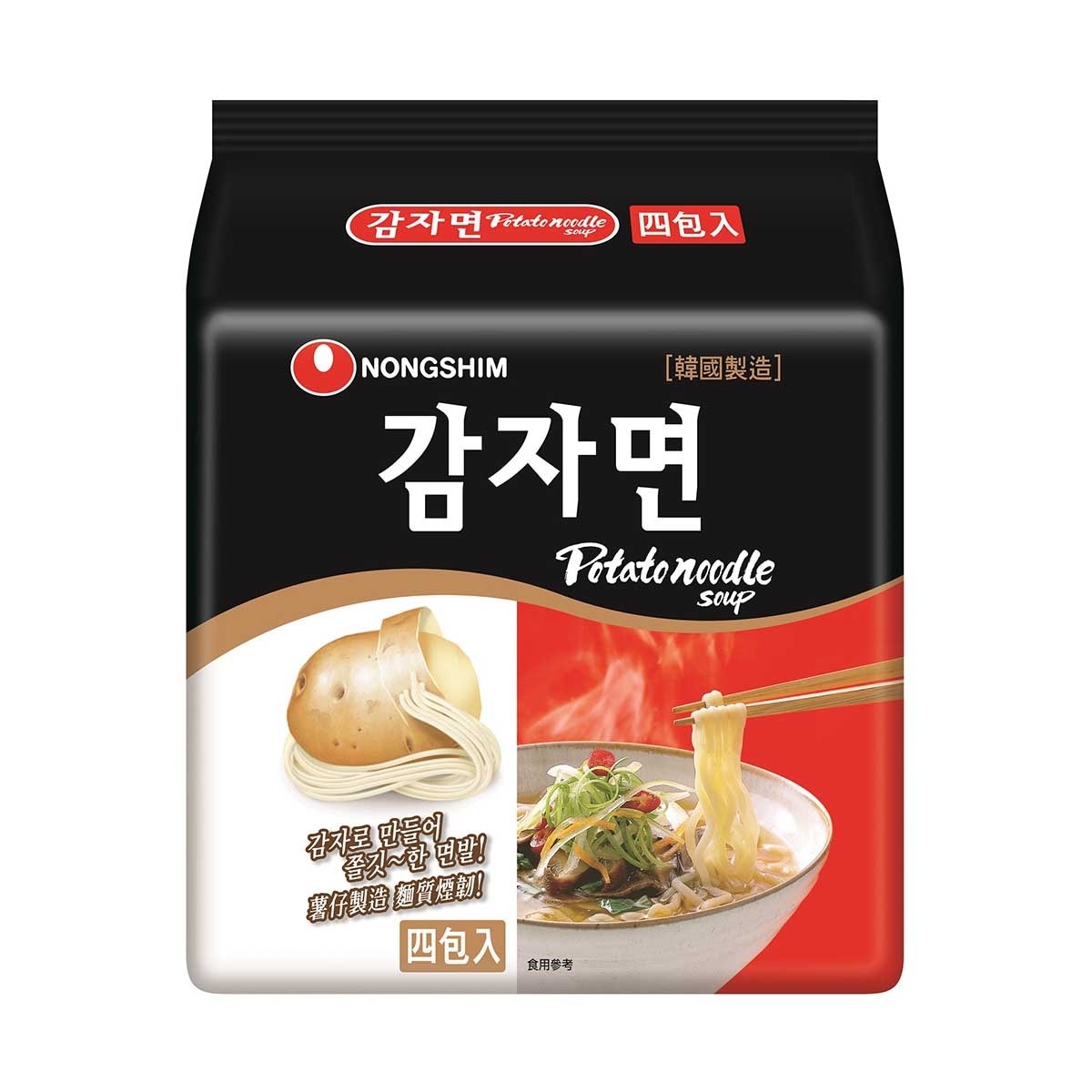 NONG SHIM Nong Shim Potato Noodle (4 Packs)