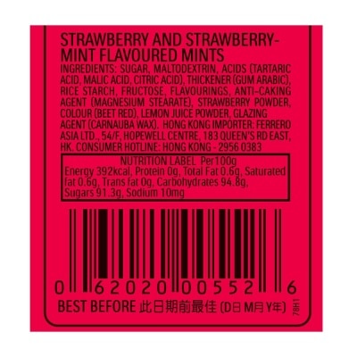TIC TAC Tic Tac Strawberry Flv