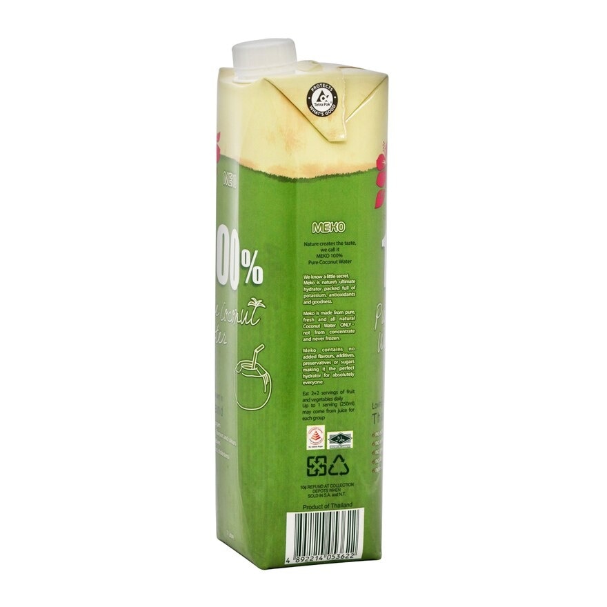 MEKO 100 Percent Pure Coconut Water