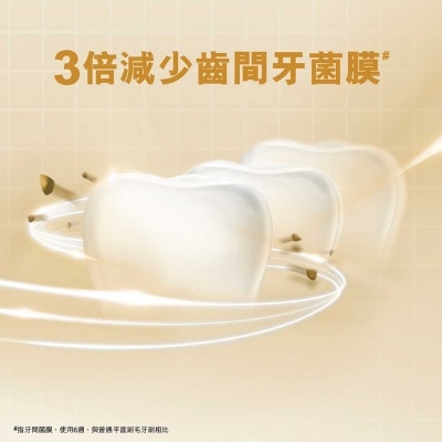 COLGATE Slim Soft Gold Charcoal Antibacterial Toothbrush 3s