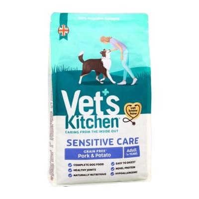 VET'S KITCHEN Grain Free Pork & Potato Dog Food
