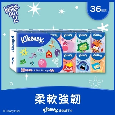 KLEENEX Disney Hanky 36s Inside Out